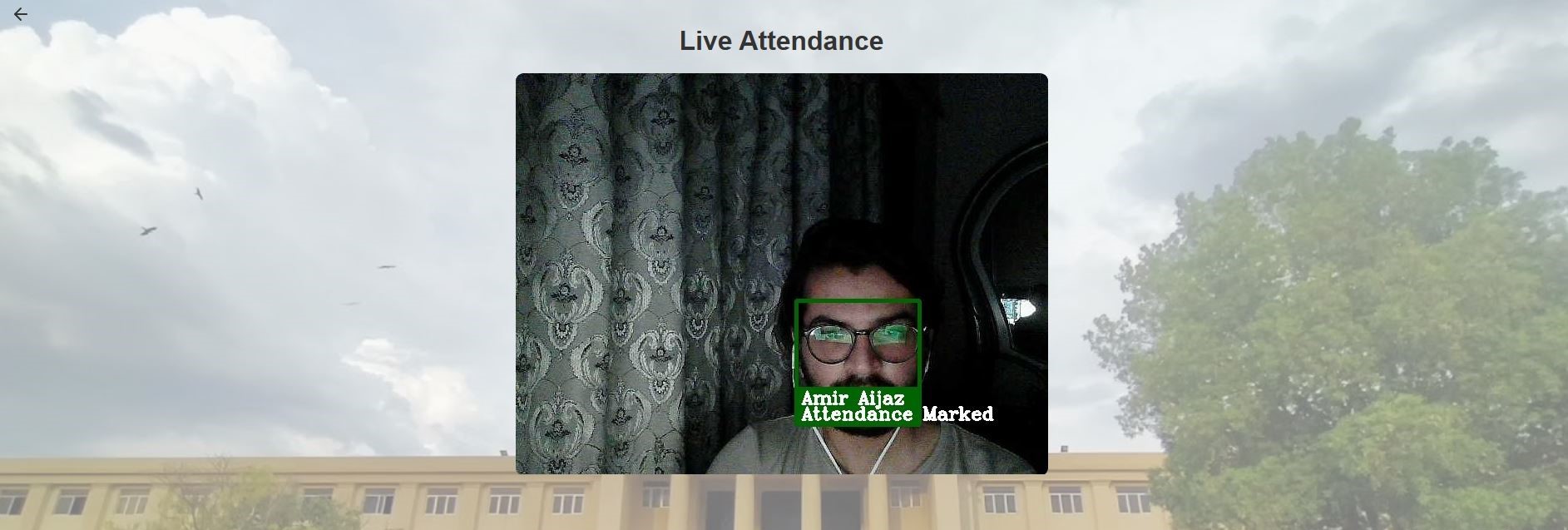 Realtime Face Recognition Attendance System
